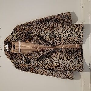 Shein Leopard Coat